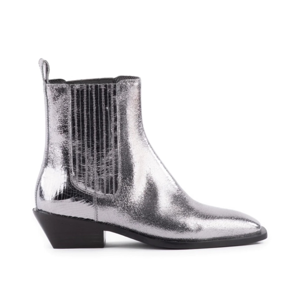 Silver Seychelles boots